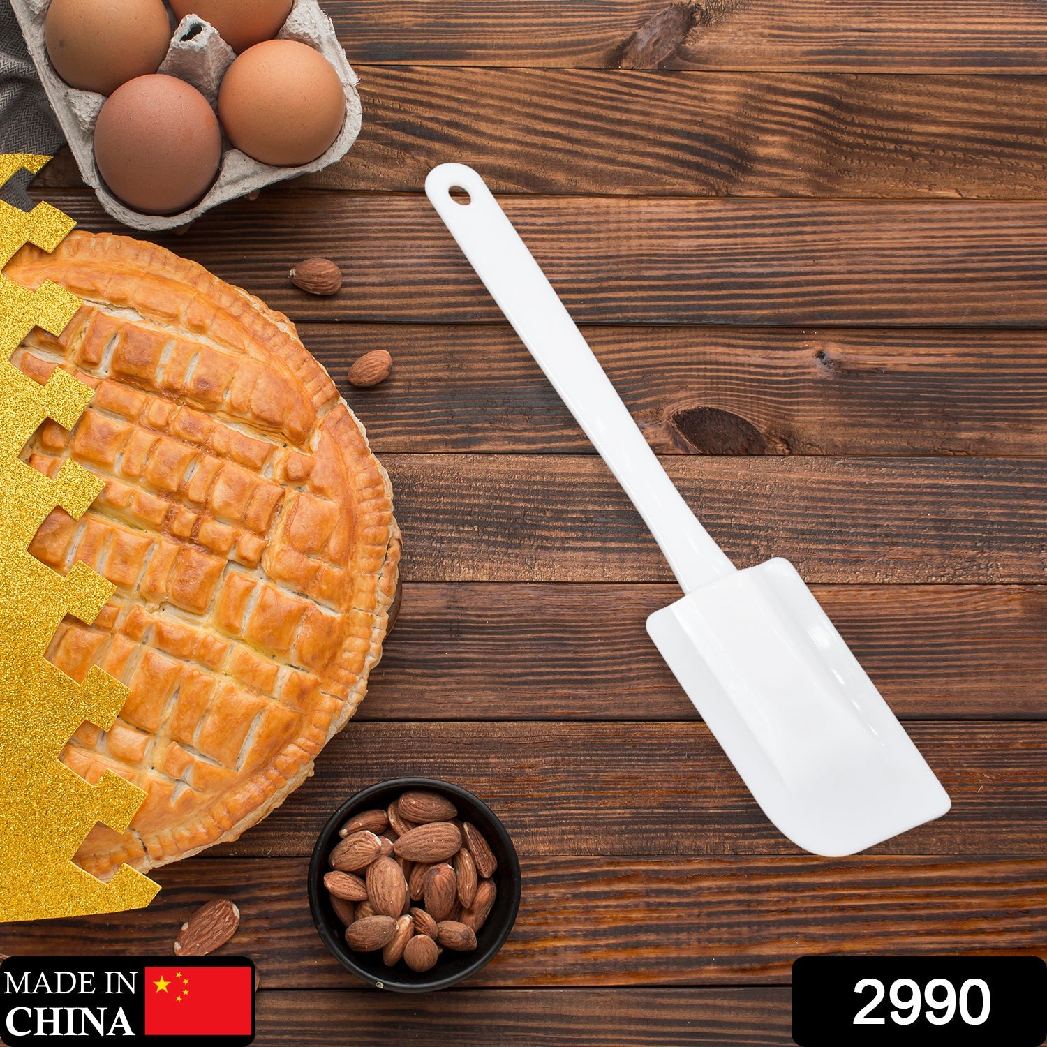 2990 Non-Stick Premium Silicone Spatula & Measuring Spoons for Cooking, Baking & Mixing| Heat-Resistant up to 230°C| Food-Grade & BPA-Free DeoDap 2990 Non-Stick Premium Silicone Spatula & Measuring Spoons for Cooking, Baking & Mixing| Heat-Resistant up to 230°C| Food-Grade & BPA-Free DeoDap